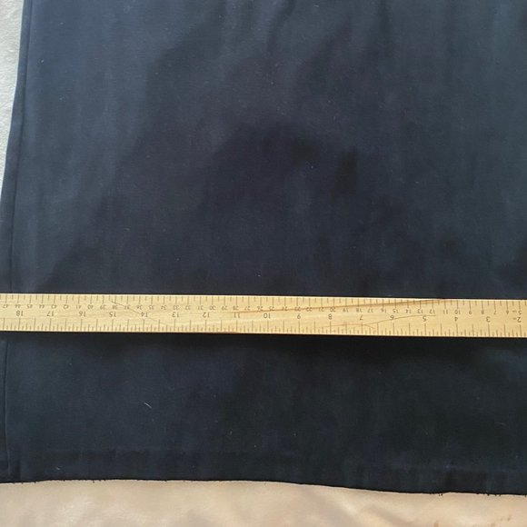 Black Maxi Skirt with Sexy Back Split - Picture 9 of 10